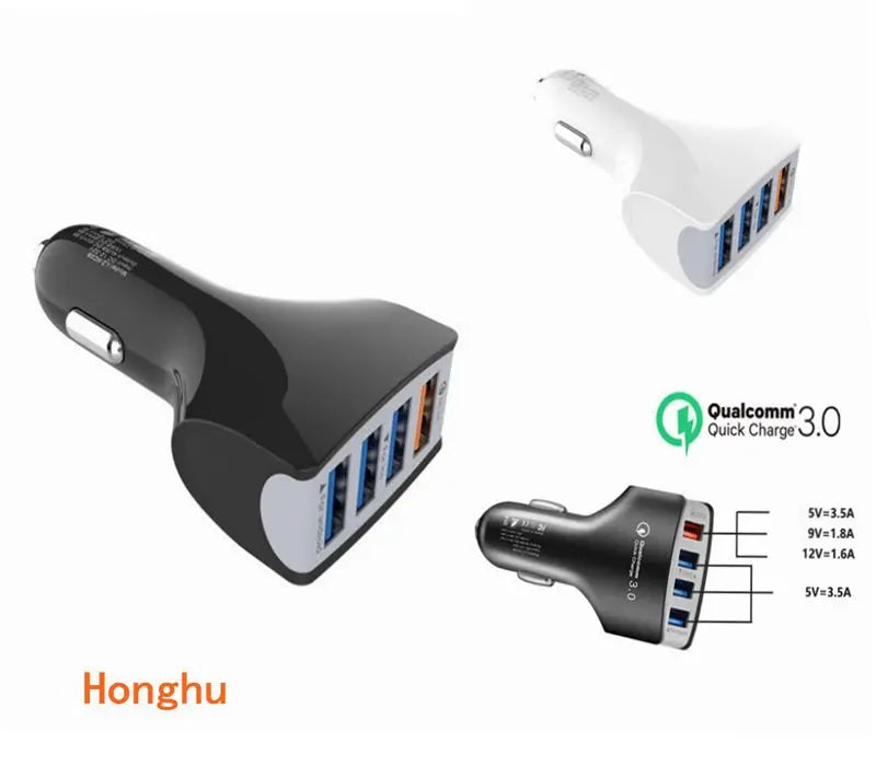 4USB QC 3.0 4Ports USB Car Portable Charger - Premium Chargers & Powerbanks from Dressmycell.com - Just $15! Shop now at Dressmycell.com 4USB QC 3.0 4Ports USB Car Portable Charger - Premium Chargers & Powerbanks from Dressmycell.com - Just $15! Shop now at Dressmycell.com